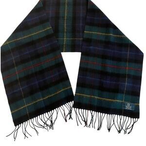 Clans Scotland Lambswool Tartan Plaid Scarf